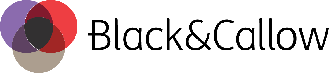 Black & Callow logo black