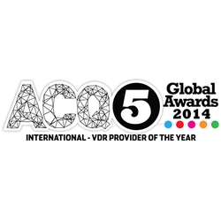 Fournisseur international de VDR de l’année aux ACQ Global Awards de 2014