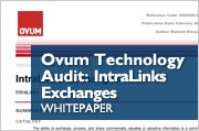 OVUM Technology Audit IntraLinks Exchanges