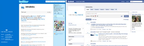 IntraLinks Twitter Facebook