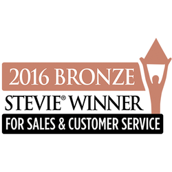 Bronze Stevie Award for Customer Service Department of the Year—Computer Software—100 or More Employees