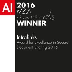 Acquisition International 2016 Award for Excellence in Secure Document Sharing