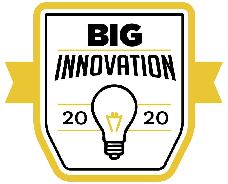 Big Innovation 2020 award Big Innovation 2020 award