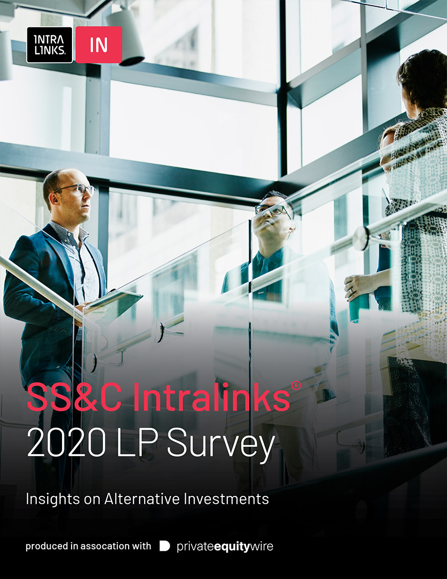 SS&C Intralinks 2020 LP Survey cover