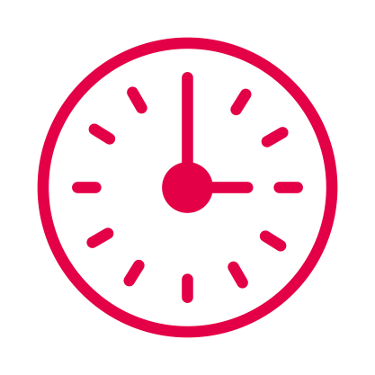 Clock running down