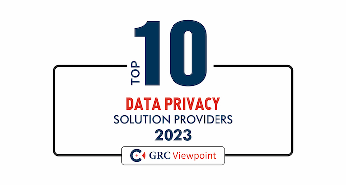 GRC Viewpoint Intralinks Top 10 Data Privacy Solution Providers of 2023 