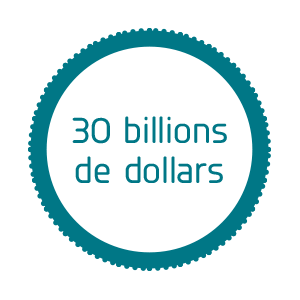 30 billions de dollars