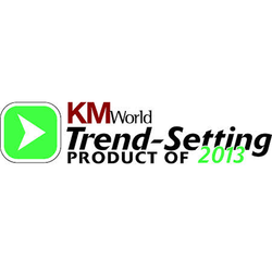 KM World Magazine Trend-Setting Product Award 2013