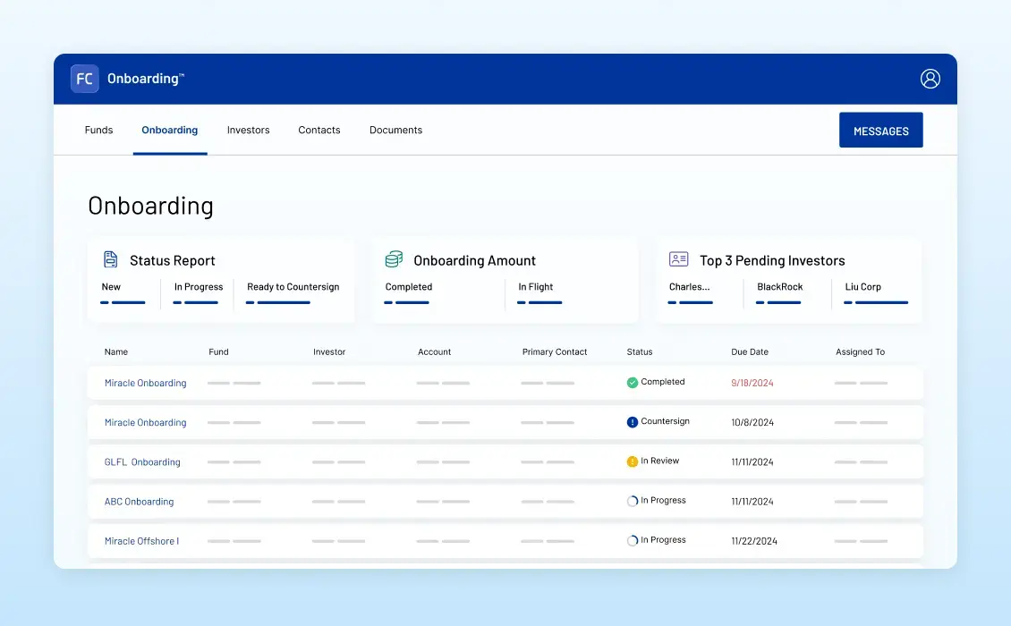 ALT FundCentre Onboarding Webpage Close funds faster