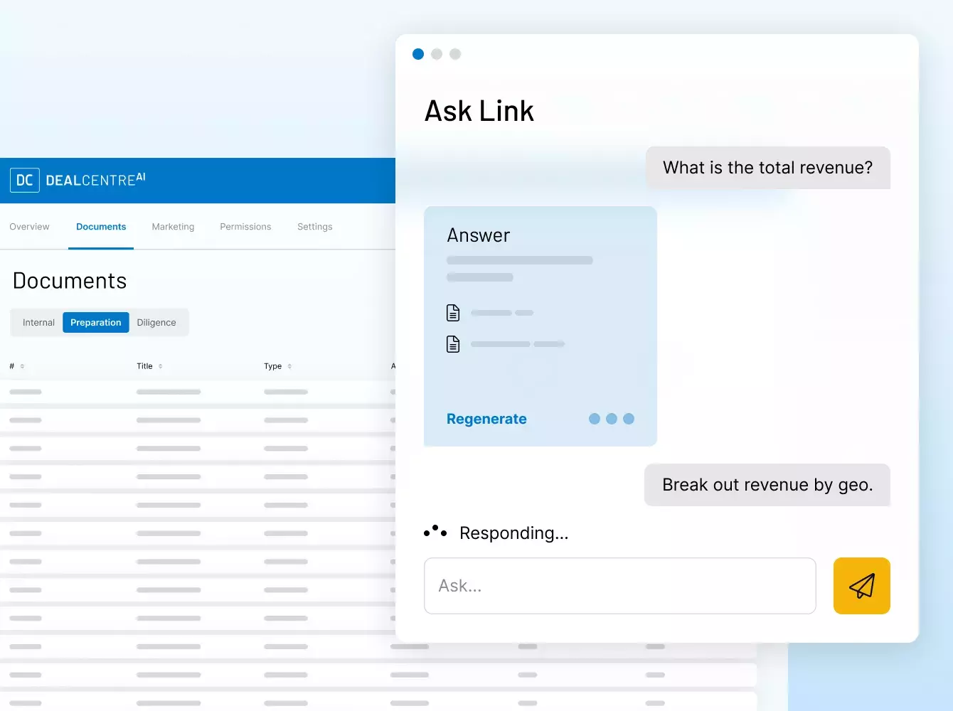 Homepage Product DealCentreAI AI Powered Workflows Link