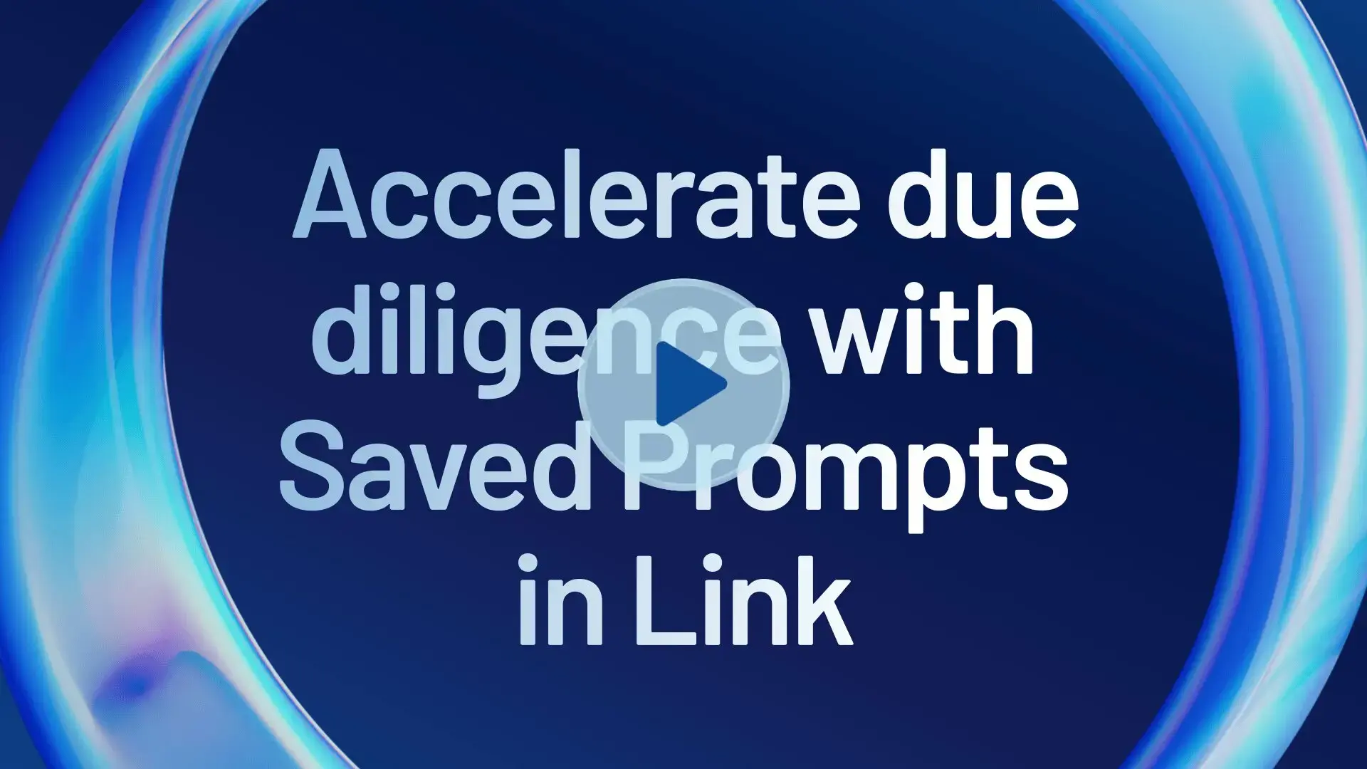Accelerated Due Diligence