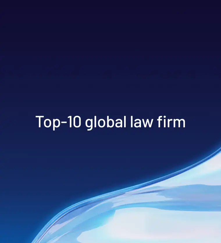 Testimonial Top 10 global law firm