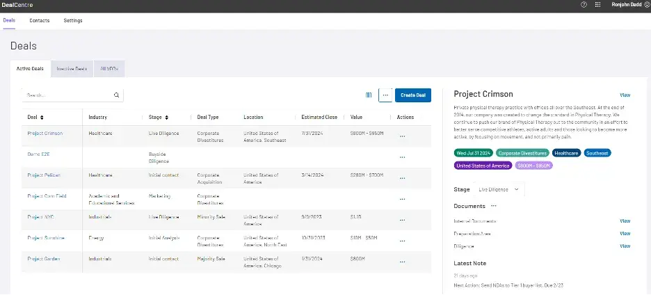 SecurityHub, DealCentre AI & DealVault Product Enhancements Product Releases Feb 2025