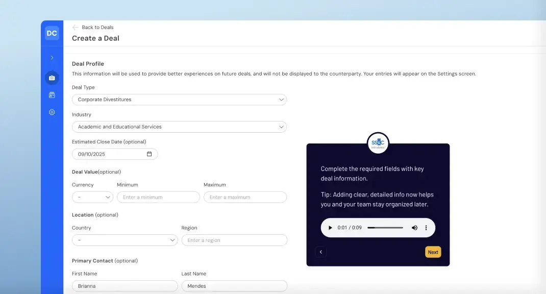 Diligence Walnut tour 1
