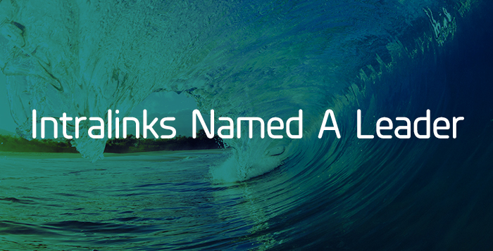intralinks named a leader